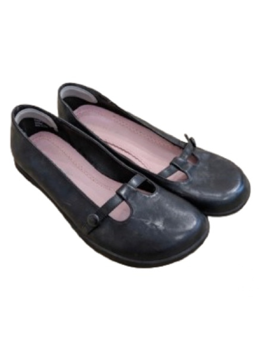 Lower East Side Black Flats – Y2K Classic | Size 6.5